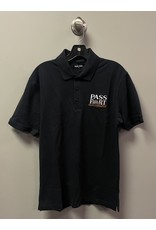 Pass~Port Pass~Port Circle Saw Embroidery Polo - Black (size Large)