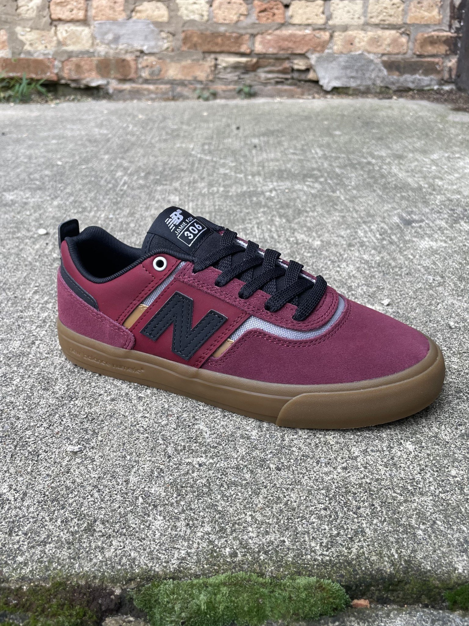 NB Numeric 306 Foy Burgundy Black FA SKATES