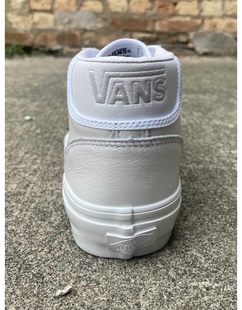 Vans Vans Skate Mid Skool - (Pearl Leather) White (size 5, 7, 8.5 or 9.5)