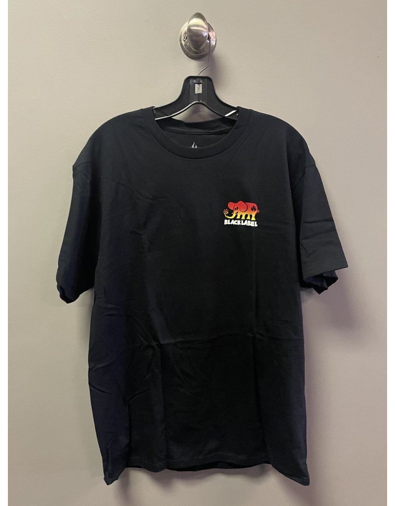 Black Label Black Label Elephant Fade T-Shirt - Black