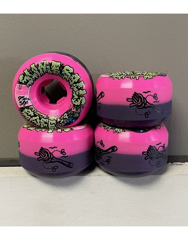 Slime Balls 56mm Double Take Vomit Mini Pink/Black 97a Wheels (set of 4) -  FA SKATES