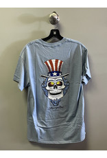 StrangeLove StrangeLove Uncle Sam T-Shirt - Stone Blue