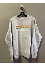 Butter Goods Butter Goods Downwind Crewneck Sweatshirt - Heather Grey (size Large or X-Large)