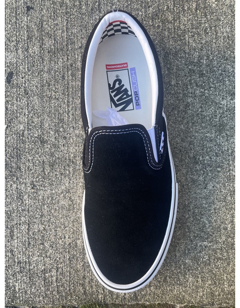 Vans Vans Skate Slip-On - Black/White (size 7, 7.5, 8 & 8.5)