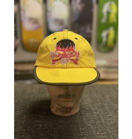 WKND brand WKND Skull Floppy 6 Panel Hat - Yellow