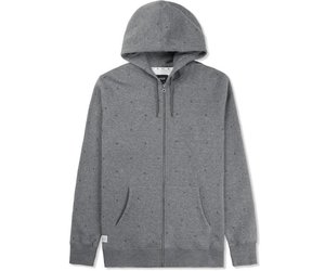 monogram zip up hoodie