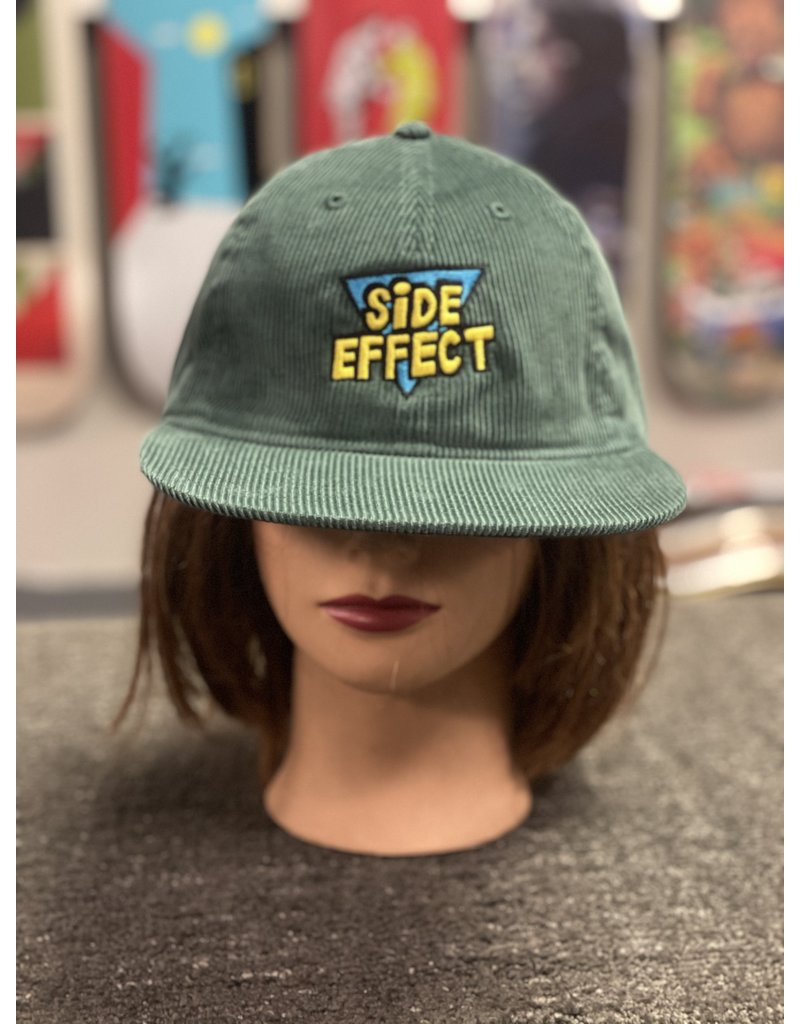Side Effect Goods Side Effect Cordurory Logo Hat- Dark Green