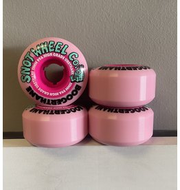 Snot Wheel Co. Snot Team Boogerthane 55mm 99a Pale Pink/Pink Wheels (set of 4)