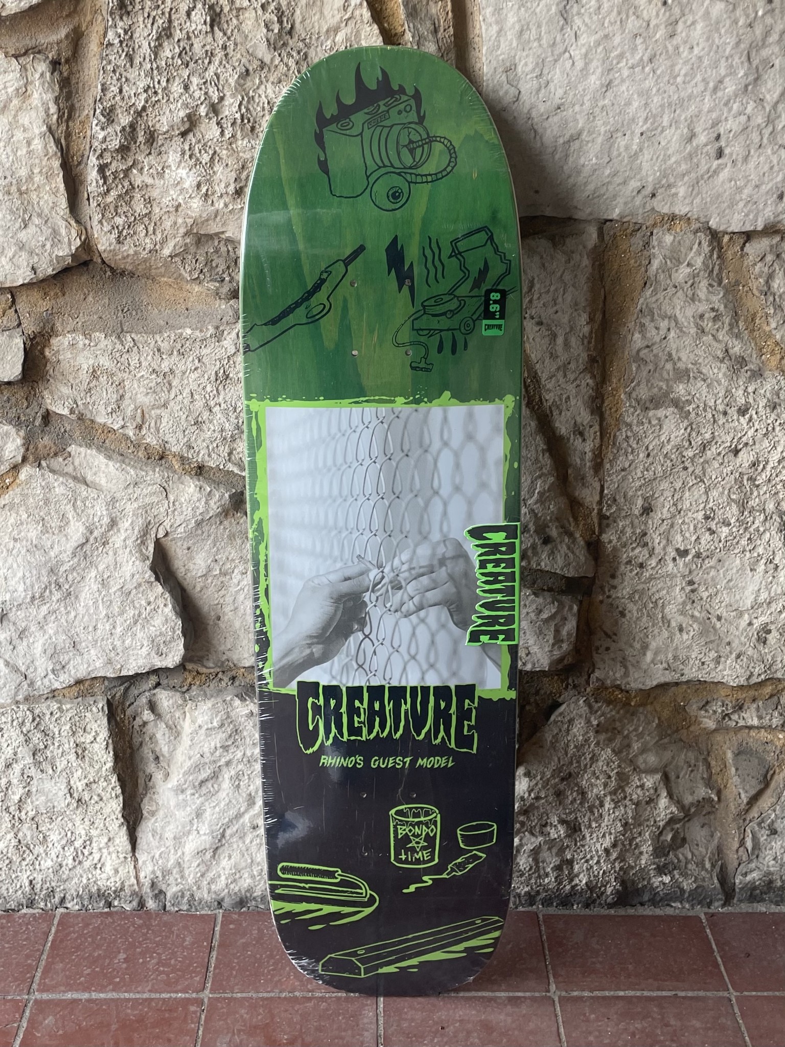 Creature Rhino Guest Capture Deck - 8.65 x 32.20 - FA SKATES