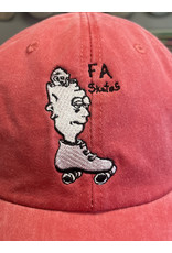 FA skates FA Skates Head of Skate 6 Panel Hat - Red