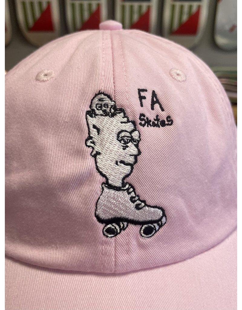 FA skates FA Skates Head of Skate 6 Panel Hat - Pale Pink