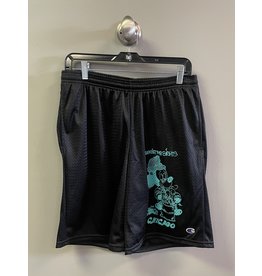 Snack Snack Seein The Sights Chicago Shorts - Black (size Small)
