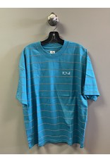 Polar Polar Checkered Surf T-Shirt - Turquoise (size Medium)