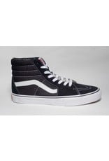 black and white vans size 8