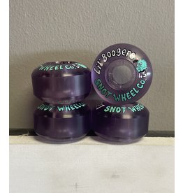 Snot Wheel Co. Snot Lil Boogers Clear Purple 45mm 101a Wheels (Set Of 4)