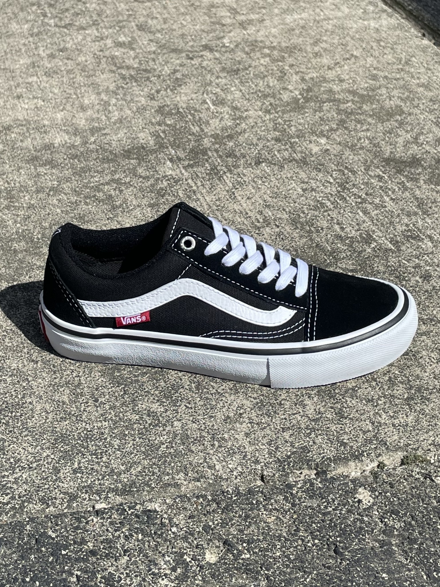 gespannen banaan Wegversperring Vans Old Skool Pro - Black/White - FA SKATES