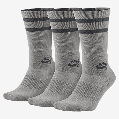 nike sb 3 pack crew socks