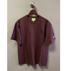 Huf Worldwide Huf Galaxies Faded Relaxed T-shirt - Wine (size X-Large)