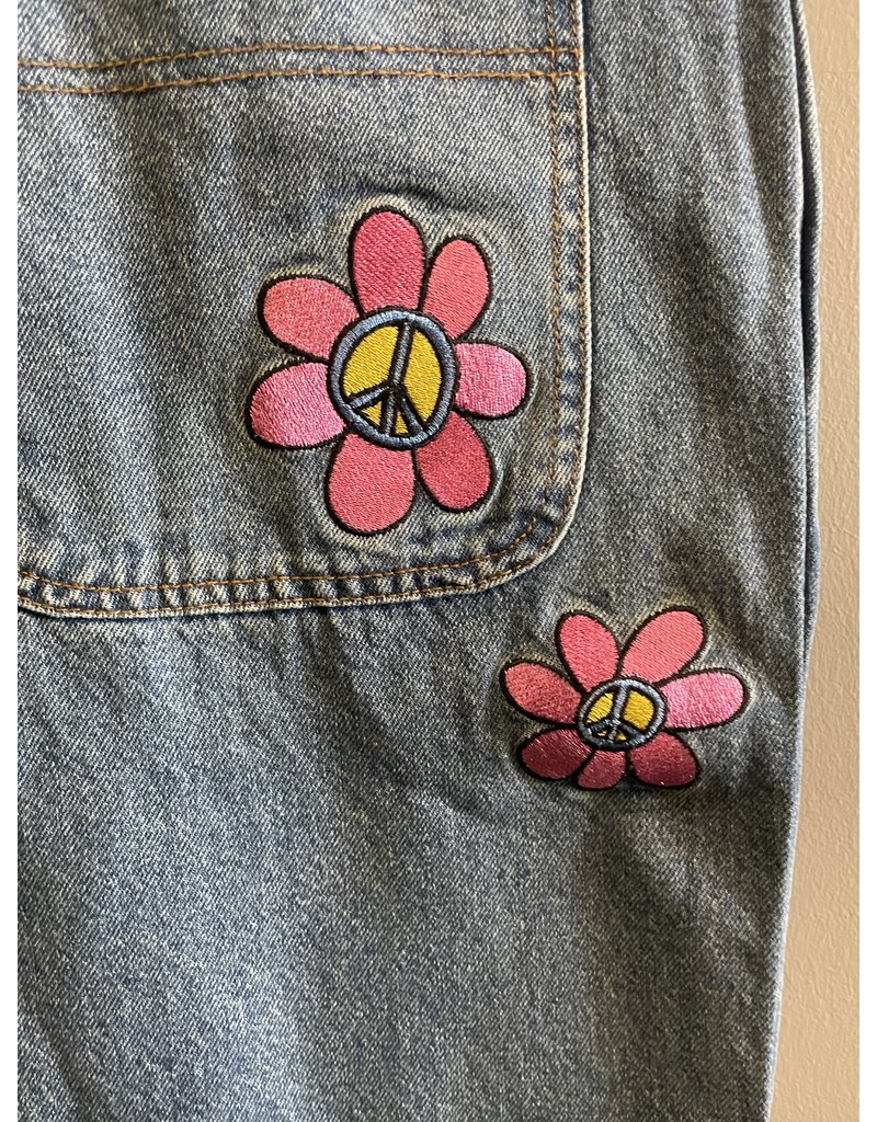 Butter Goods Flower Demin Jeans Washed Indigo FA SKATES