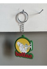 Butter Goods Butter Goods Brass Rubber Keychain