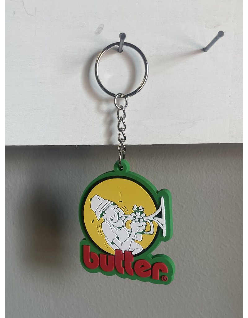 Butter Goods Butter Goods Brass Rubber Keychain