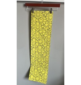 Grizzly Grizzly Smiling Flower Bear Yellow Grip Sheet 9"