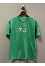 Frog Skateboards Frog Monkey Logo T-shirt - Green