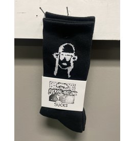 Fucking Awesome Fucking Awesome Dill Drawing Sock - Black
