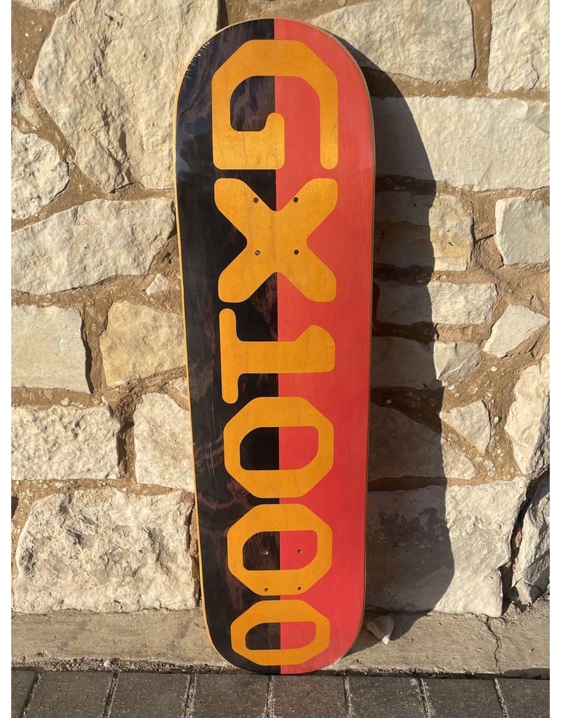 GX1000 GX1000 Team Split Veneer Black/Orange Deck - 8.25