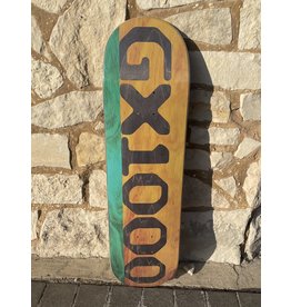 GX1000 GX1000 Team Split Veneer Teal/Yellow Deck - 8.5
