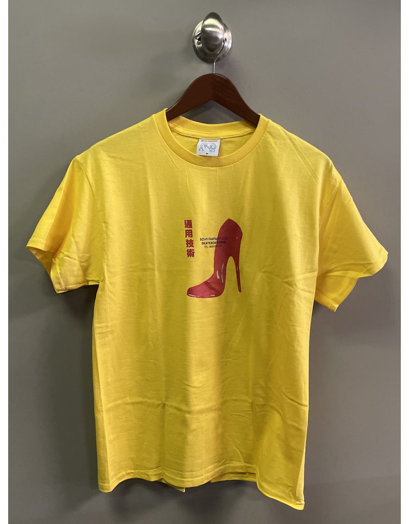 sci-fi Fantasy Red Shoe Tee