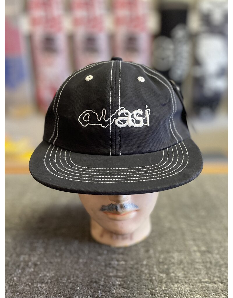 Quasi Quasi Lower Case Hat - Black