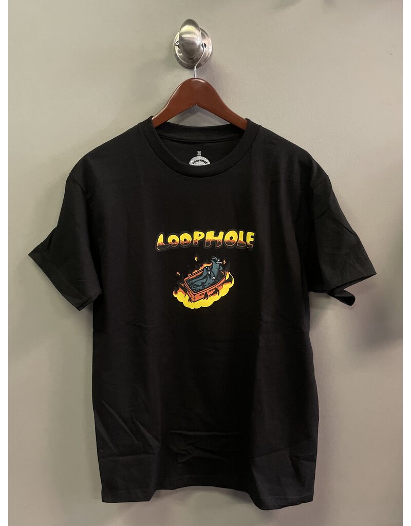 Loophole Wheels Loophole Lit Sardines T-shirt - Black