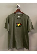 Loophole Wheels Loophole Street Dance T-shirt - Military Green (size X-Large)