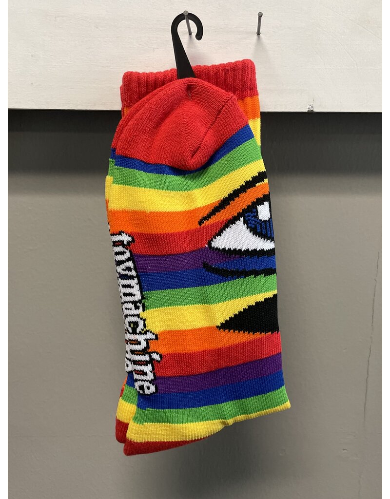 Toy Machine Toy Machine Sect Eye Socks - Rainbow
