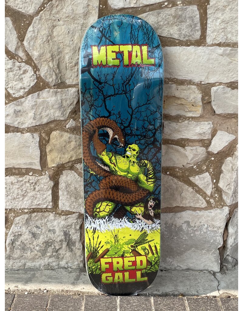 Metal Skateboards Metal Fred Gall Swamp Thing Deck - 8.5 x 31.941