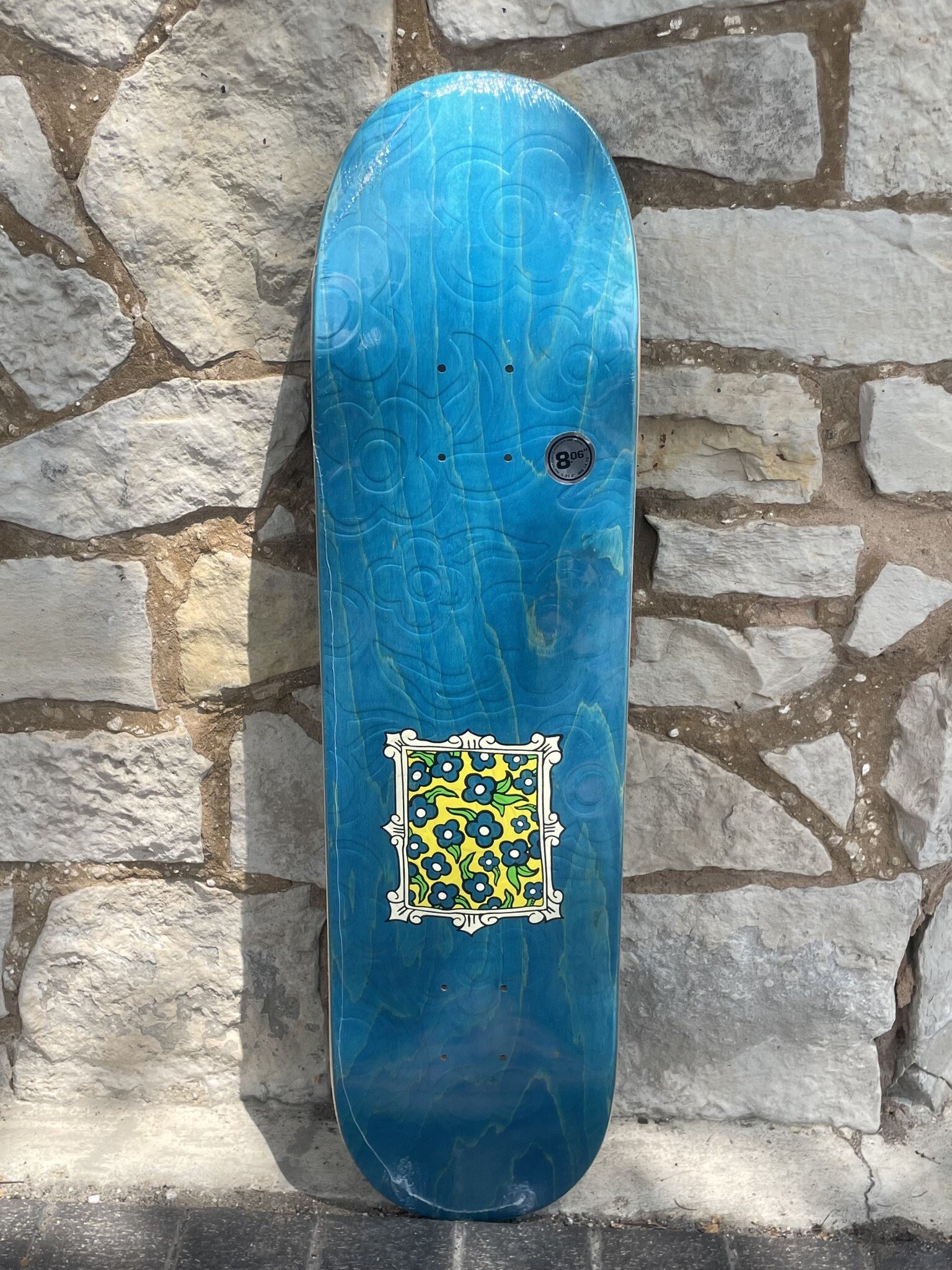 Krooked Flower Frame EMB Deck - 8.06 x 31.8