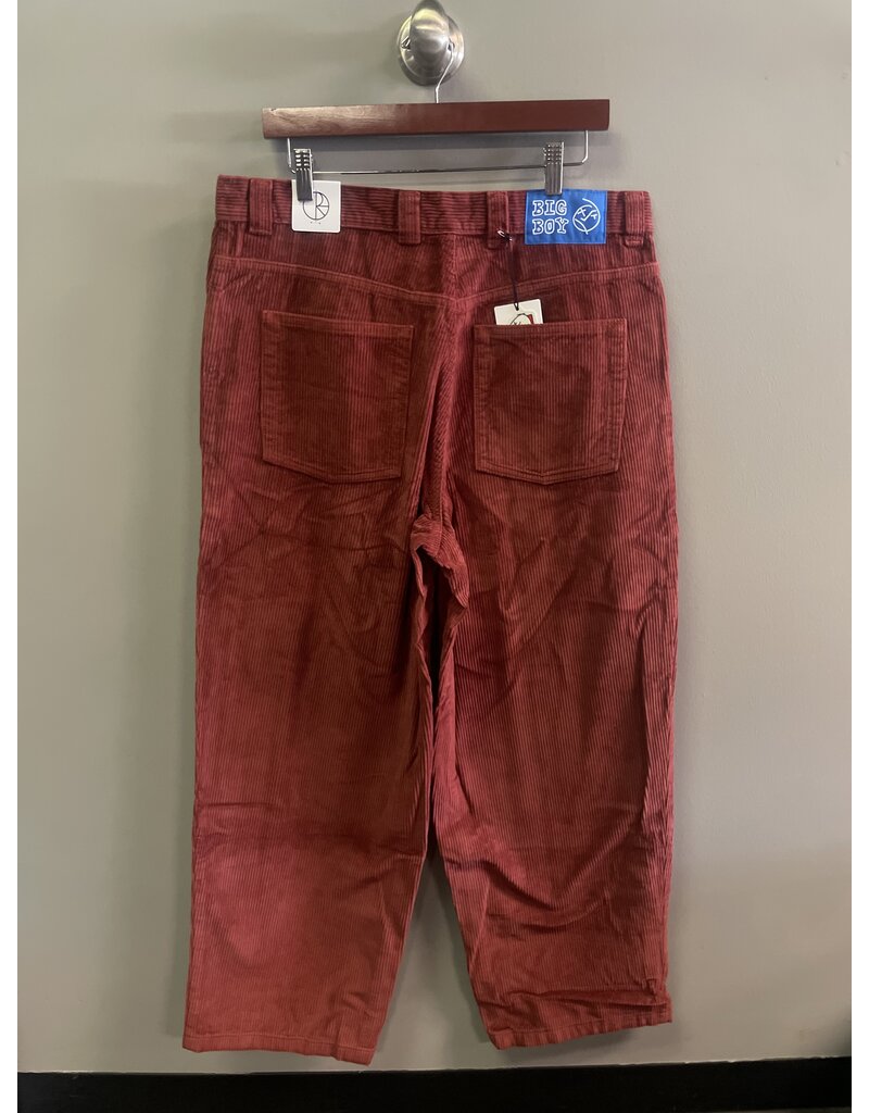 Polar Big Boy Corduroy Pants - Rust (Large) - FA SKATES