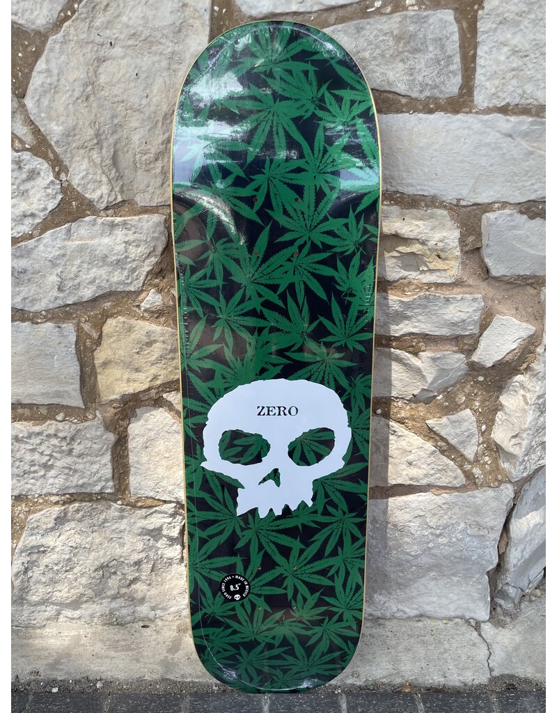 Zero Zero Sandavol Sweet Leaf Single Skull Deck - 8.5