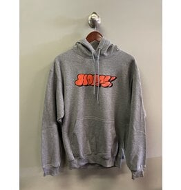 Hopps Hopps Throw Hoodie - Heather Grey