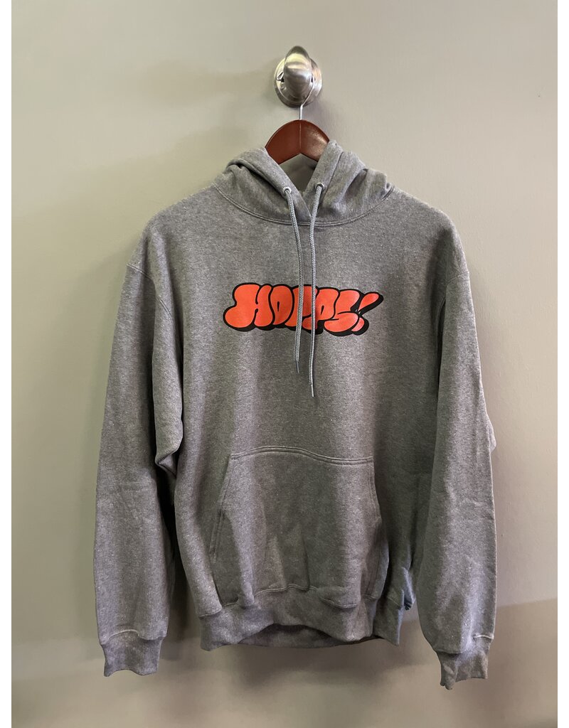 Hopps Hopps Throw Hoodie - Heather Grey