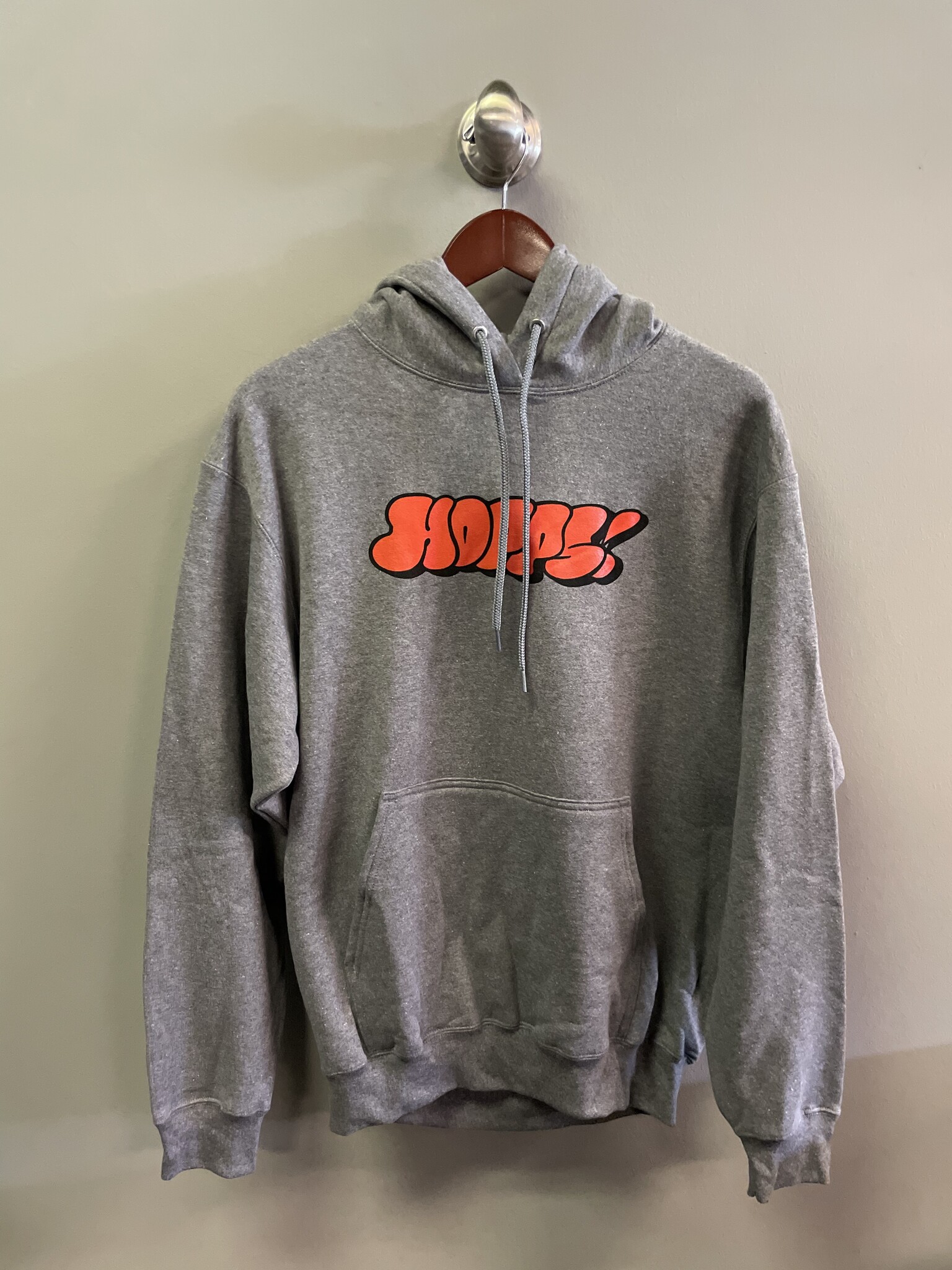 Hopps Throw Hoodie Heather Grey FA SKATES