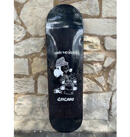 Snack Snack Seein The Sights Chicago Deck - 8.38 x 32.25 (Dipped Black)
