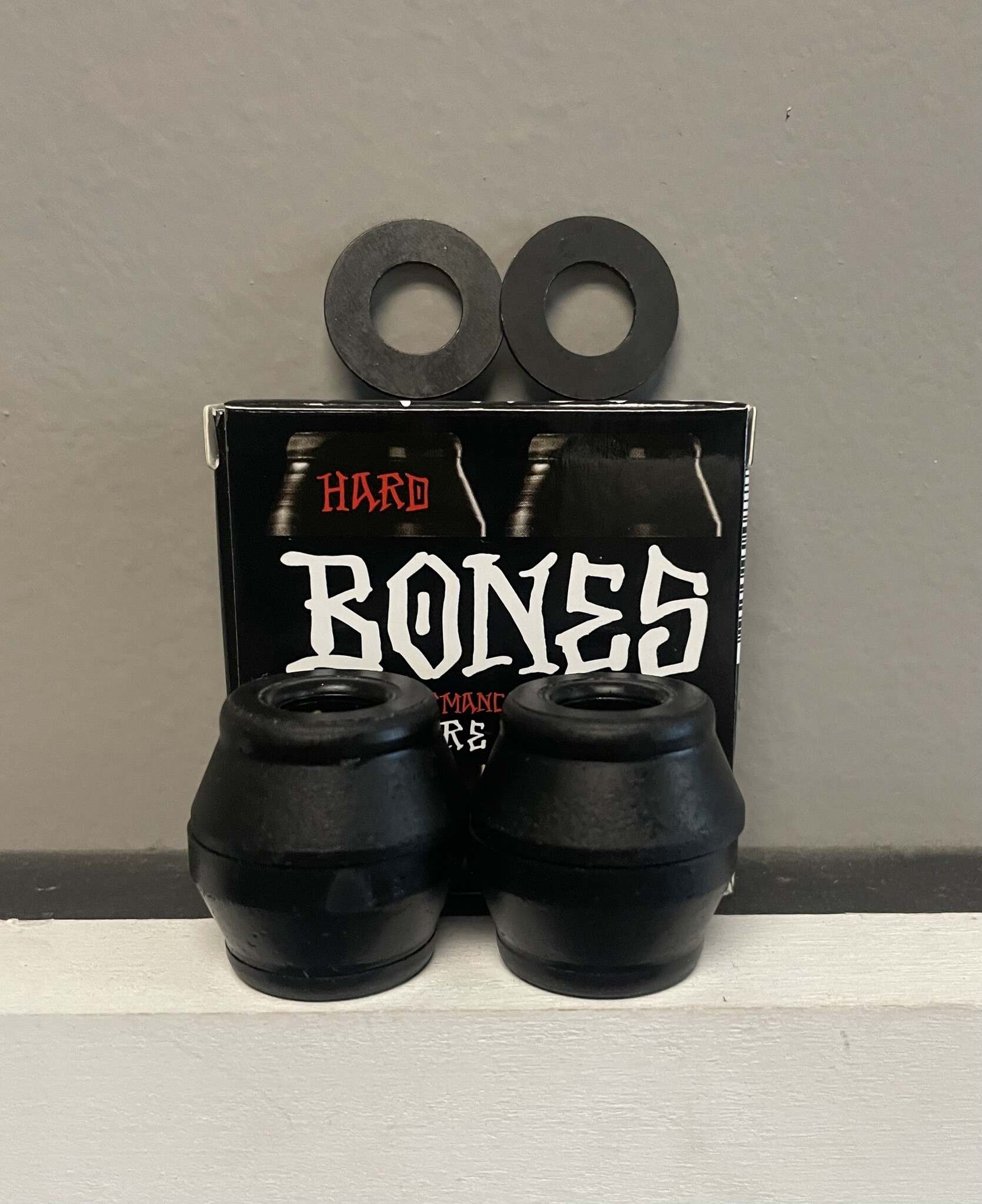 Bones Bushings Hardcore Black Hard (set of 2) FA SKATES