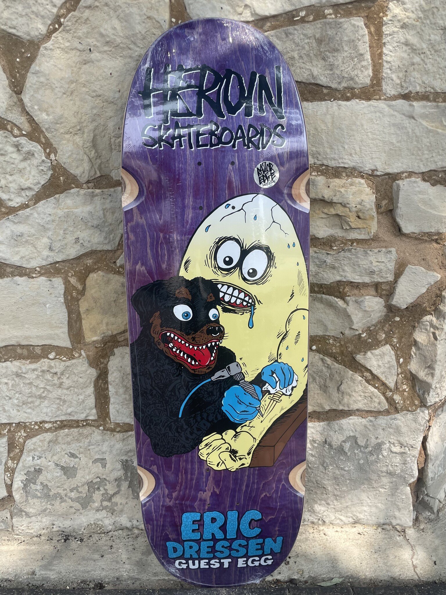 Heroin Dressen Guest Egg Deck - 9.75 x 32.5 (Razor Edge)