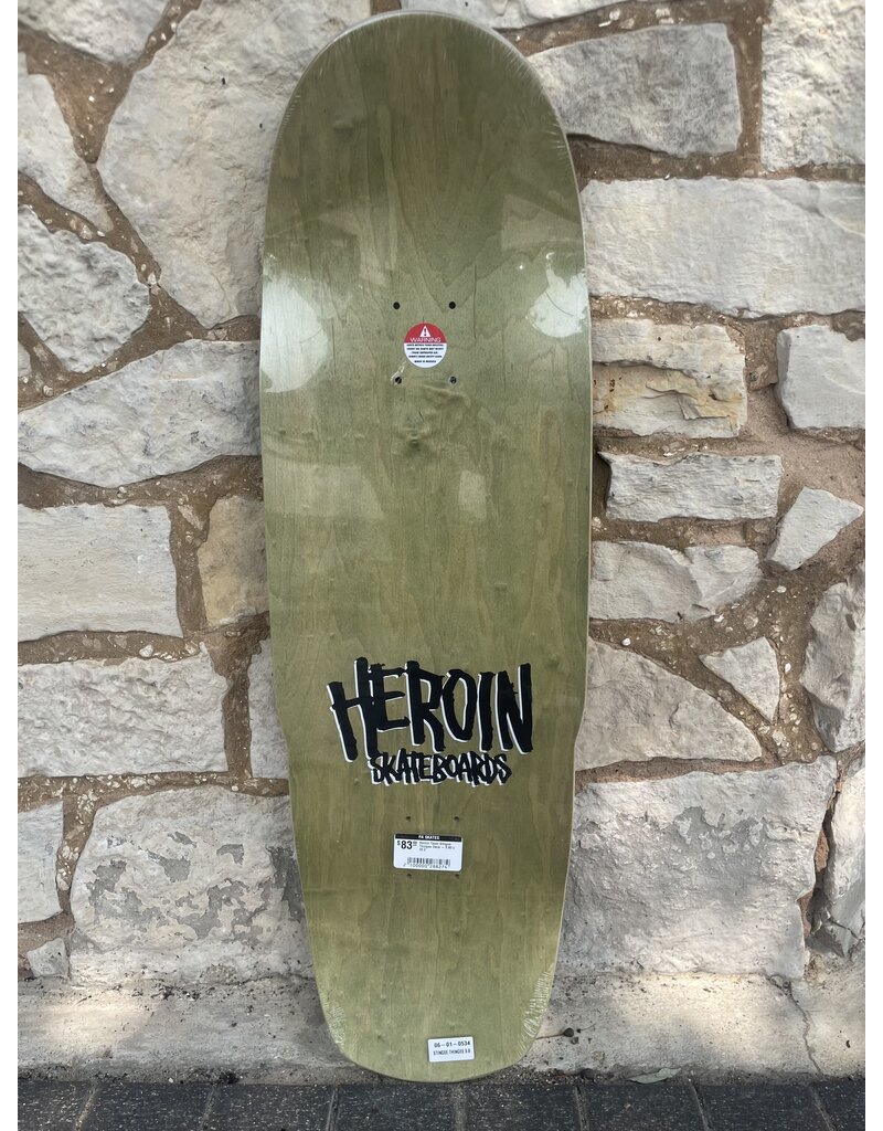 Heroin Heroin Team Stingee Thingee Deck - 9.80 x 32.2 (WB-14.5) Razor Edge