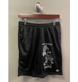 Snack Snack Seein The Sights Chicago Shorts - Black/Grey