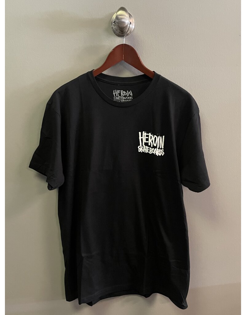 Heroin Heroin Wide Boy T-shirt - Black