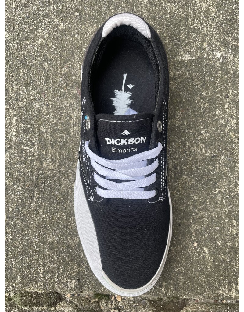 Emerica Emerica Dickson Vegan - Black/White (sizes 5 & 6)