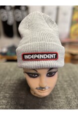 Independent Independent Groundwork Long Shoreman Beanie - Heather Grey